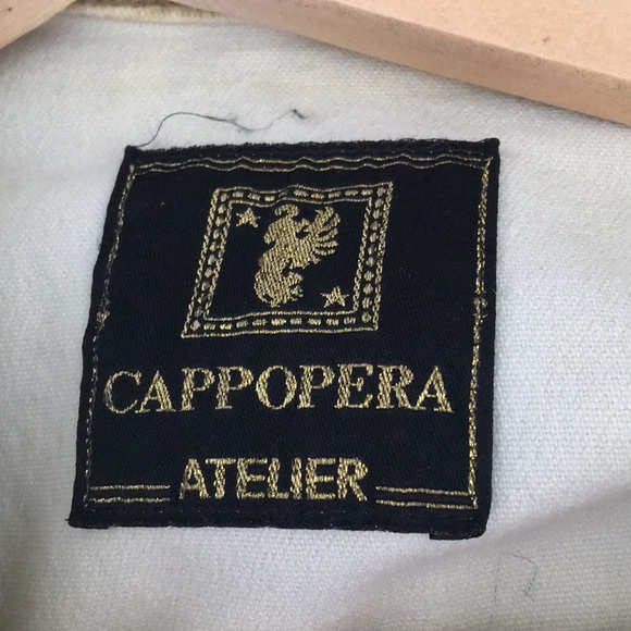 CAPPOPERA Floral Jewel Button Denim Jacket - Picture 7 of 8